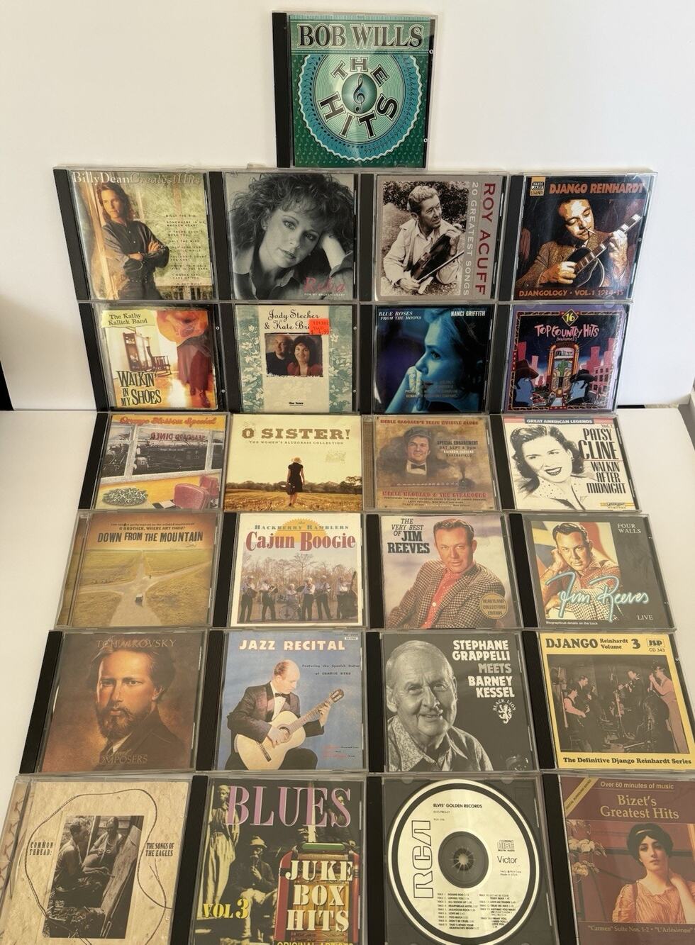 Lot Of 25 Cd’s Classic Rock, Folk, Country, Jazz PREOWNED